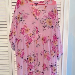 Torrid Floral Shirt